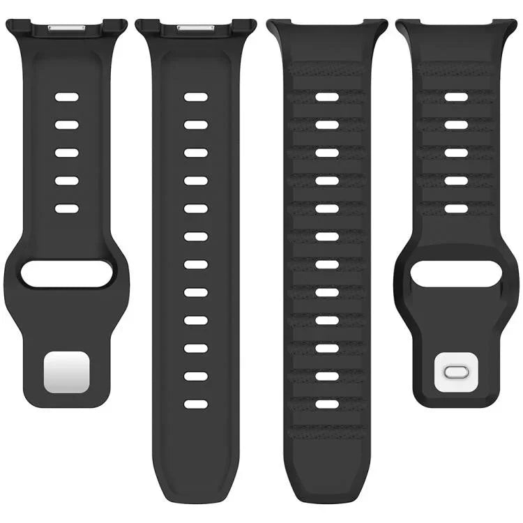 Bracelet de montre en silicone à boucle à clous argentés avec points ronds xDfind, pour Samsung Galaxy Watch Ultra/Ultra 2025, pour Samsung Galaxy Watch8/8 Classic