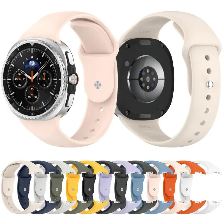 xDfind Reverse Buckle Silicone Watch Band, For Samsung Galaxy Watch8 / 8 Classic