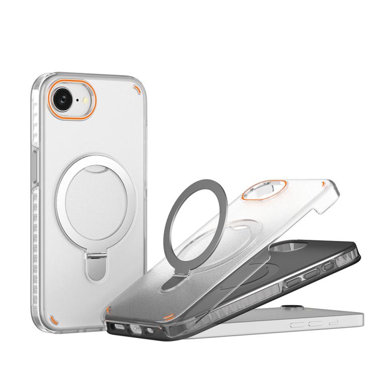 Étui de téléphone coloré 2-en-1 avec support MagSafe, pour iPhone 17e / 16e, pour iPhone 17 Pro Max, pour iPhone 17 Pro, pour iPhone 17, pour iPhone Air, pour iPhone 16 Pro Max, pour iPhone 16 Pro, pour iPhone 16 Plus, pour iPhone 16