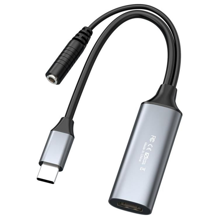 Carte de capture vidéo HD U2 4K 30Hz HDMI vers Type-C avec mixeur micro