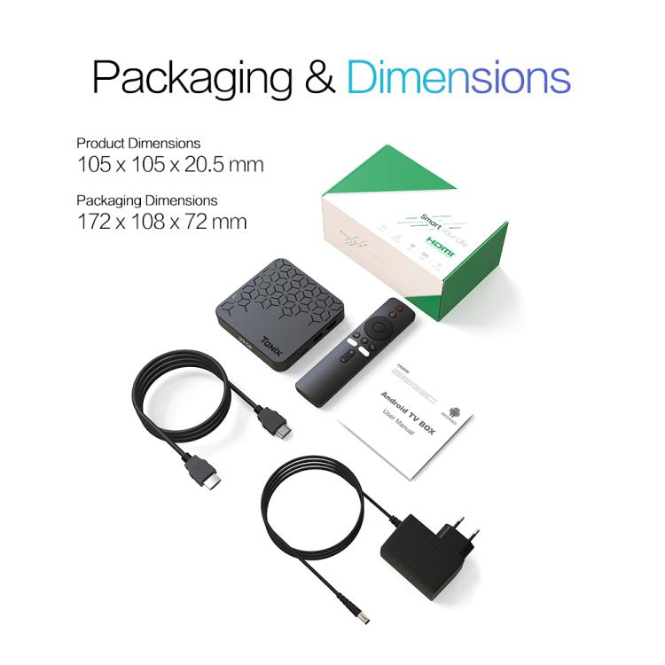 Boîtier Smart TV Tanix TX7 8K UHD Android 14 avec télécommande, Allwinner H728 Octa-Core, 2GB+16GB, 4GB+32GB, 4GB+64GB