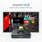 Boîtier Smart TV Tanix TX7 8K UHD Android 14 avec télécommande, Allwinner H728 Octa-Core, 2GB+16GB, 4GB+32GB, 4GB+64GB