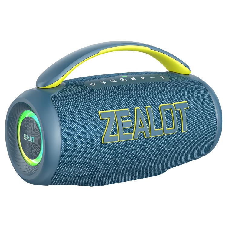 Enceinte Bluetooth portable extérieure RGB Zealot P12 60W à main, PT12, P12