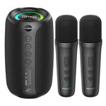 Enceinte Bluetooth portable extérieure RGB Zealot M2 8W, avec 2 micros, avec 1 micro