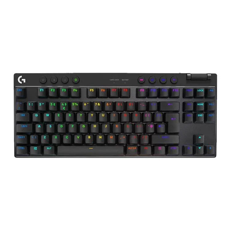 Clavier de jeu sans fil Logitech G PRO X TKL, interrupteurs mécaniques GX-L