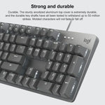 Clavier mécanique filaire Logitech K845 rétroéclairé, longueur de câble : 1,8 m, axe Longhua marron, axe Longhua rouge