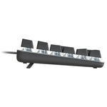 Clavier mécanique filaire Logitech K845 rétroéclairé, longueur de câble : 1,8 m, axe Longhua marron, axe Longhua rouge