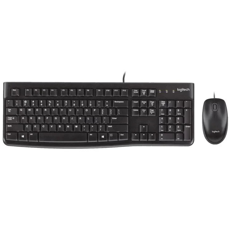 Ensemble clavier et souris filaire Logitech MK120