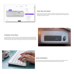 Ensemble clavier et souris sans fil Bluetooth fin Logitech MK950