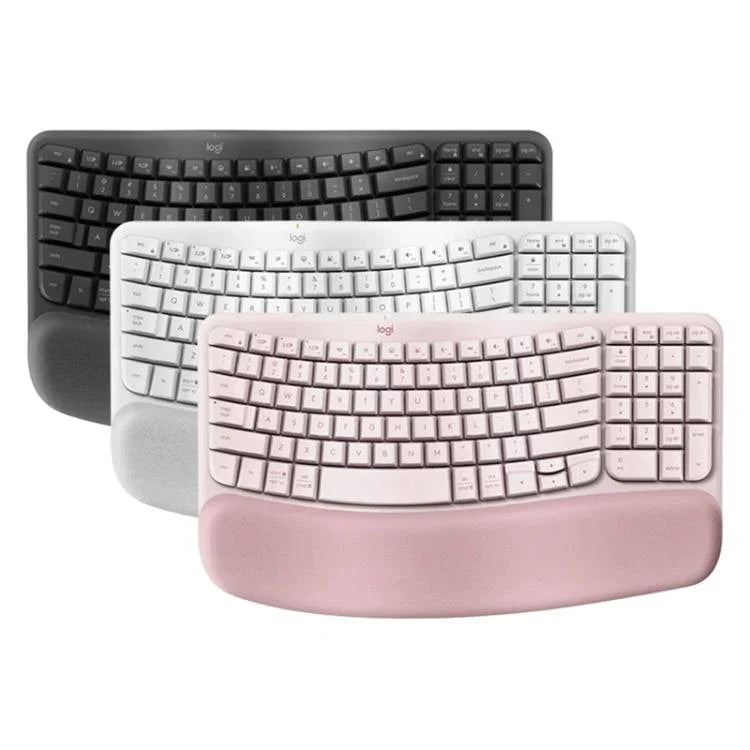 Clavier ergonomique sans fil Logitech WAVE KEYS