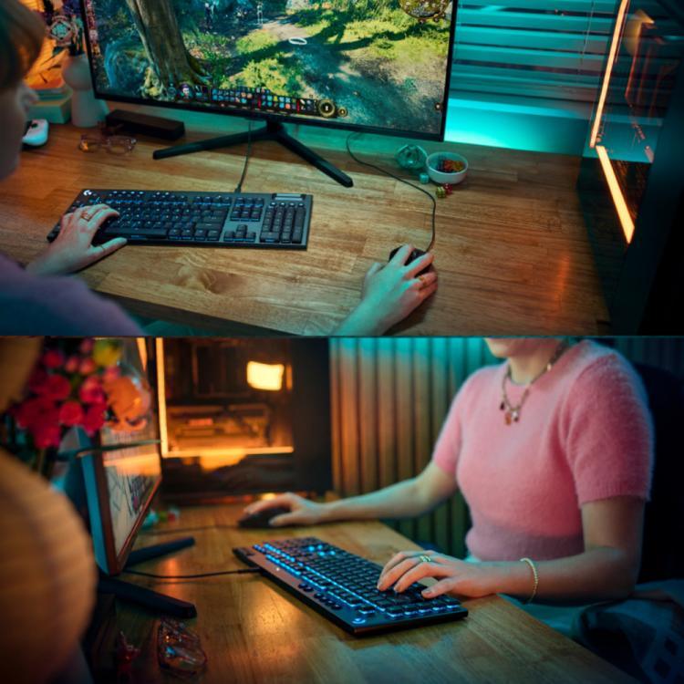 Clavier de jeu filaire Logitech G915 X profil bas