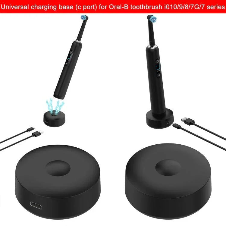 Câble de chargement de brosse à dents électrique xDfind avec interface Type-C / USB-C, longueur : 1m, pour Oral-B iO Series 10 / 9 / 8 / 7