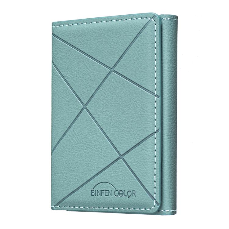 Sac pour cartes en cuir magnétique Magsafe gaufré diamant BFK24