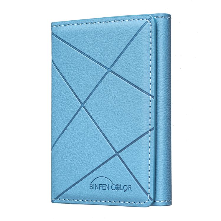 Sac pour cartes en cuir magnétique Magsafe gaufré diamant BFK24