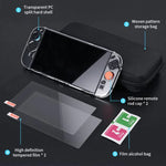 Ensemble de 5 accessoires de rangement pour console de jeu portable, pour Nintendo Switch 2