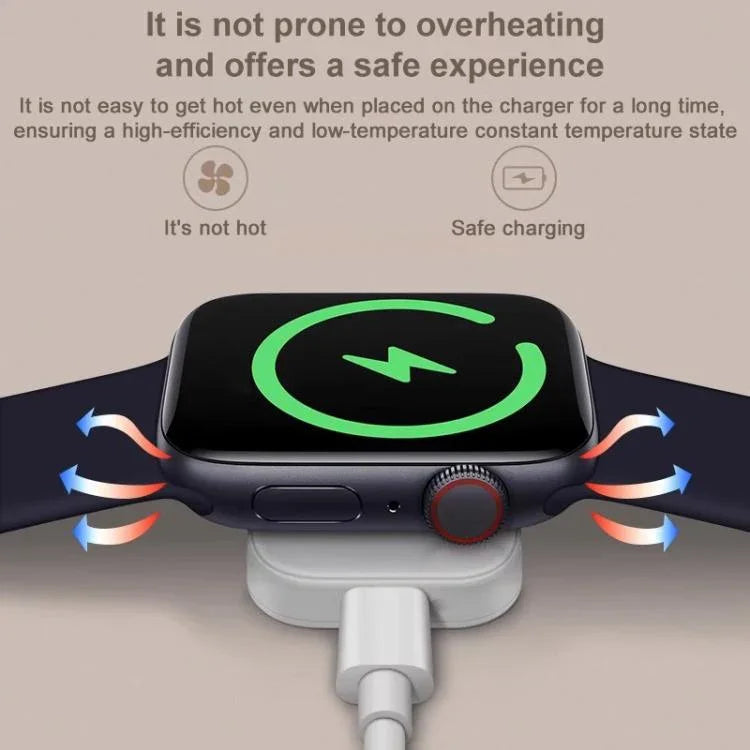 Chargeur magnétique sans fil portable xDfind à 8 broches pour Apple Watch