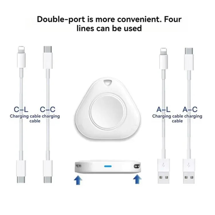 Chargeur magnétique sans fil portable xDfind 8 broches et Type-C pour Apple Watch