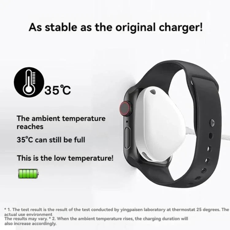 Chargeur magnétique sans fil portable xDfind 8 broches et Type-C pour Apple Watch