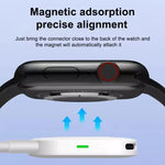 Chargeur magnétique sans fil portable xDfind 8 broches et Type-C pour Apple Watch