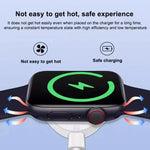 Chargeur magnétique sans fil portable xDfind 8 broches et Type-C pour Apple Watch