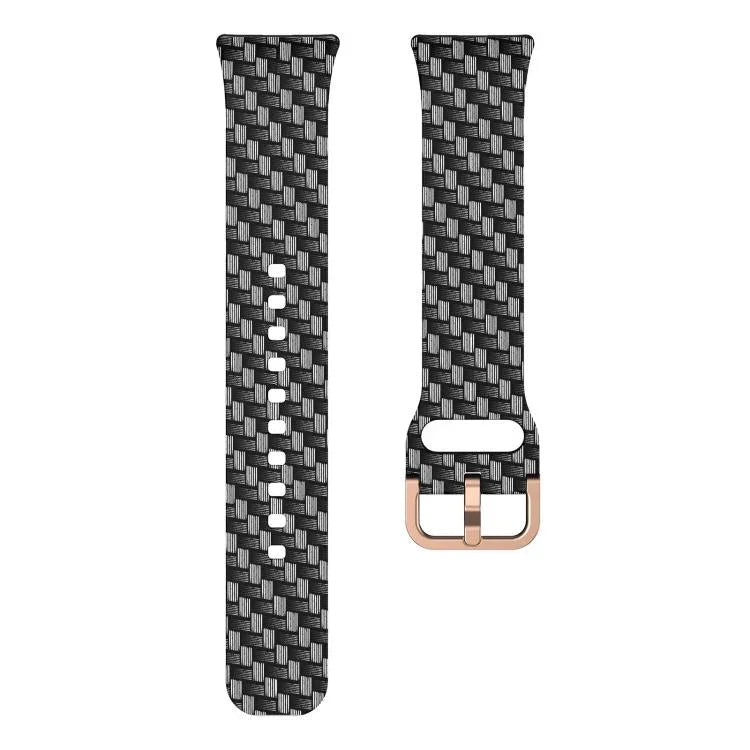 Bracelet de montre en silicone imprimé avec boucle dorée xDfind, pour Samsung Galaxy Fit3