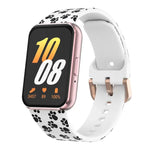 Bracelet de montre en silicone imprimé avec boucle dorée xDfind, pour Samsung Galaxy Fit3
