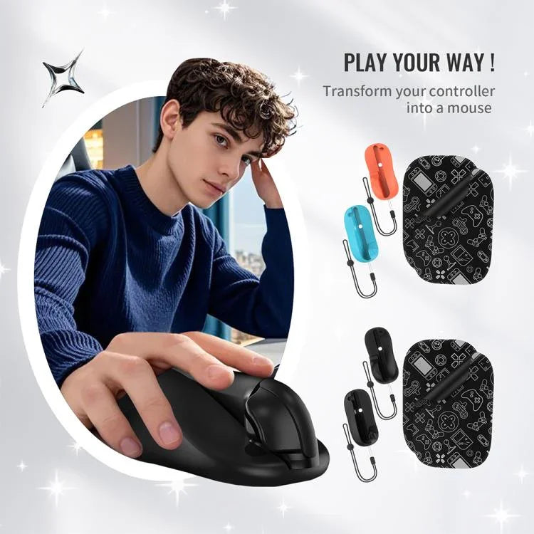 JYS NS2313 Souris et Pad de Contrôle Gauche et Droit Joy-Con Adaptateur Support, JYS-NS2313