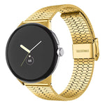 Bracelet de montre en acier inoxydable à boucle sept perles xDfind, pour Google Pixel Watch 4 / Watch 3 45 mm, pour Google Pixel Watch 4 / 3 / 2 / 1 41 mm