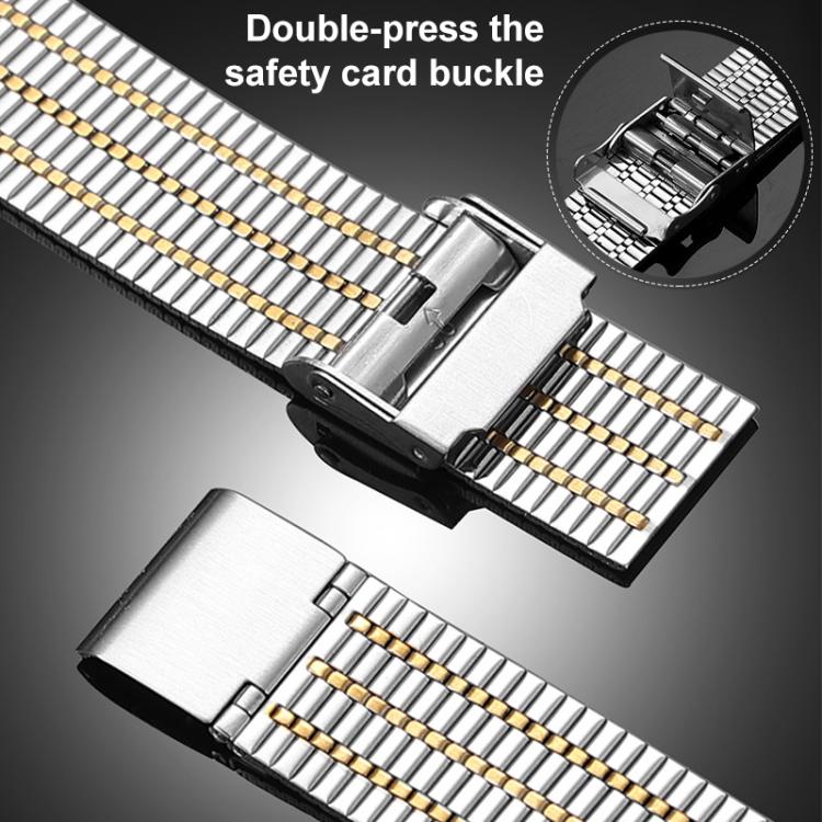 xDfind Seven Beads Buckle Stainless Steel Watch Band, For Xiaomi Band 10 Pro/9 Pro/Redmi Watch 6/5/4, For Redmi Watch 3 Active / Watch 3 Lite, For Redmi Watch 3