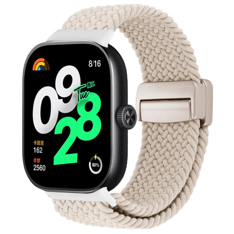 xDfind Magnetic Buckle Nylon Braid Loop Watch Band, For Xiaomi Band 9 Pro/8 Pro/Redmi Watch6/5/4