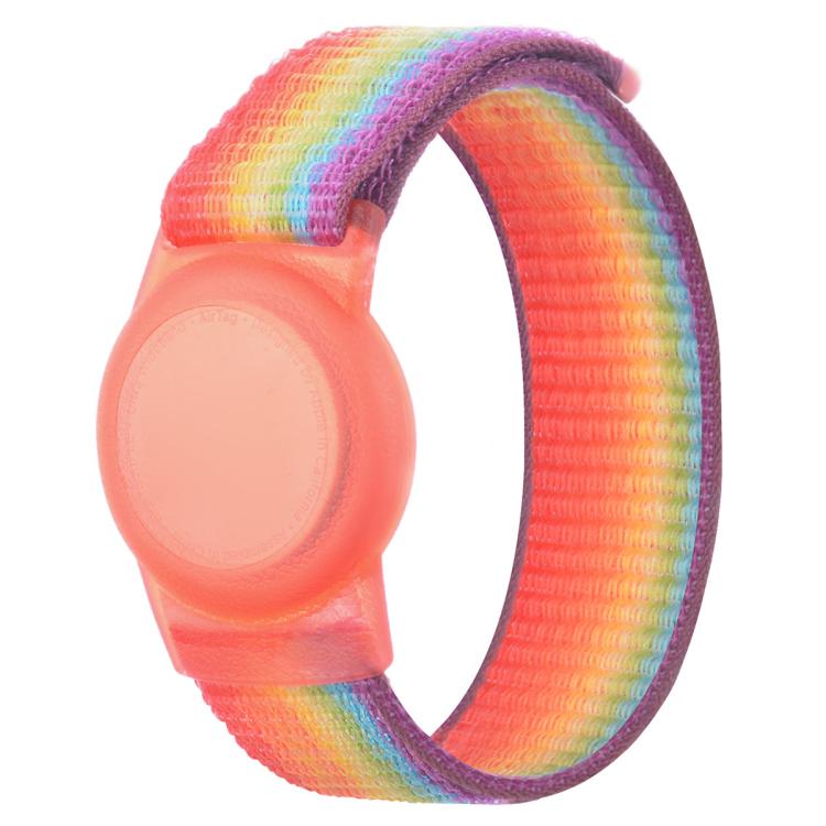 xDfind Bracelet de montre en nylon avec protection anti-perte pour AirTag 2e génération / AirTag 1re génération