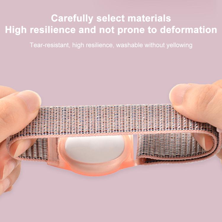 xDfind Bracelet de montre en nylon avec protection anti-perte pour AirTag 2e génération / AirTag 1re génération