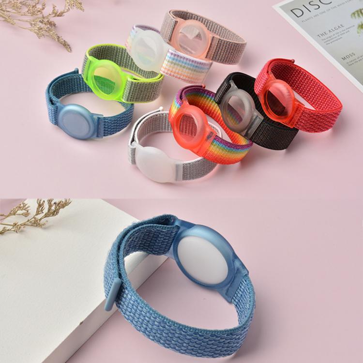 xDfind Bracelet de montre en nylon avec protection anti-perte pour AirTag 2e génération / AirTag 1re génération