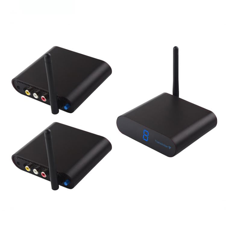 Measy AV230 Transmetteur et récepteur audio/vidéo sans fil 2,4 GHz 1TX vers 2RX, AV230-2