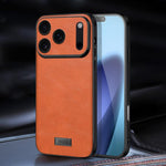 SULADA Coque de téléphone antichoc hybride en TPU et cuir faite à la main, pour iPhone 17 Pro Max, pour iPhone 17 Pro, pour iPhone 17, pour iPhone Air