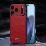 SULADA Coque de téléphone antichoc hybride en TPU et cuir faite à la main, pour iPhone 17 Pro Max, pour iPhone 17 Pro, pour iPhone 17, pour iPhone Air