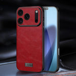 SULADA Coque de téléphone antichoc hybride en TPU et cuir faite à la main, pour iPhone 17 Pro Max, pour iPhone 17 Pro, pour iPhone 17, pour iPhone Air