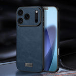 SULADA Coque de téléphone antichoc hybride en TPU et cuir faite à la main, pour iPhone 17 Pro Max, pour iPhone 17 Pro, pour iPhone 17, pour iPhone Air