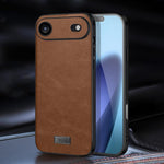 SULADA Coque de téléphone antichoc hybride en TPU et cuir faite à la main, pour iPhone 17 Pro Max, pour iPhone 17 Pro, pour iPhone 17, pour iPhone Air
