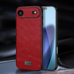 SULADA Coque de téléphone antichoc hybride en TPU et cuir faite à la main, pour iPhone 17 Pro Max, pour iPhone 17 Pro, pour iPhone 17, pour iPhone Air