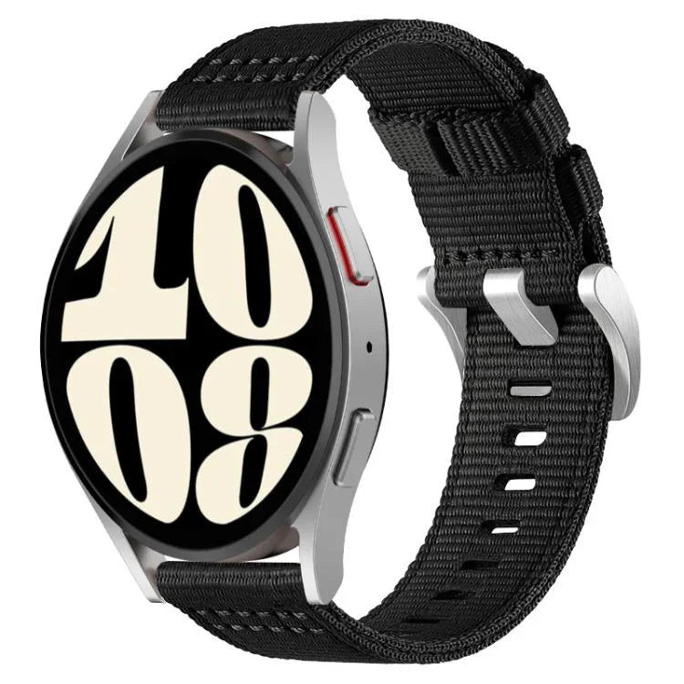 xDfind Bracelet de montre en nylon à deux sections, Pour Samsung Galaxy Watch Ultra / Ultra 2025, Pour Samsung Galaxy Watch8 / 8 Classic, Pour Samsung Galaxy Watch 7 / 6 / 5 / FE