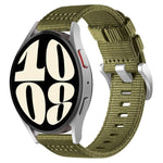 xDfind Bracelet de montre en nylon à deux sections, Pour Samsung Galaxy Watch Ultra / Ultra 2025, Pour Samsung Galaxy Watch8 / 8 Classic, Pour Samsung Galaxy Watch 7 / 6 / 5 / FE