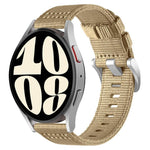 xDfind Bracelet de montre en nylon à deux sections, Pour Samsung Galaxy Watch Ultra / Ultra 2025, Pour Samsung Galaxy Watch8 / 8 Classic, Pour Samsung Galaxy Watch 7 / 6 / 5 / FE