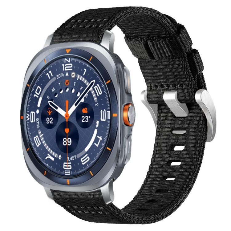 xDfind Bracelet de montre en nylon à deux sections, Pour Samsung Galaxy Watch Ultra / Ultra 2025, Pour Samsung Galaxy Watch8 / 8 Classic, Pour Samsung Galaxy Watch 7 / 6 / 5 / FE