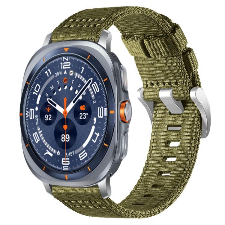 xDfind Bracelet de montre en nylon à deux sections, Pour Samsung Galaxy Watch Ultra / Ultra 2025, Pour Samsung Galaxy Watch8 / 8 Classic, Pour Samsung Galaxy Watch 7 / 6 / 5 / FE