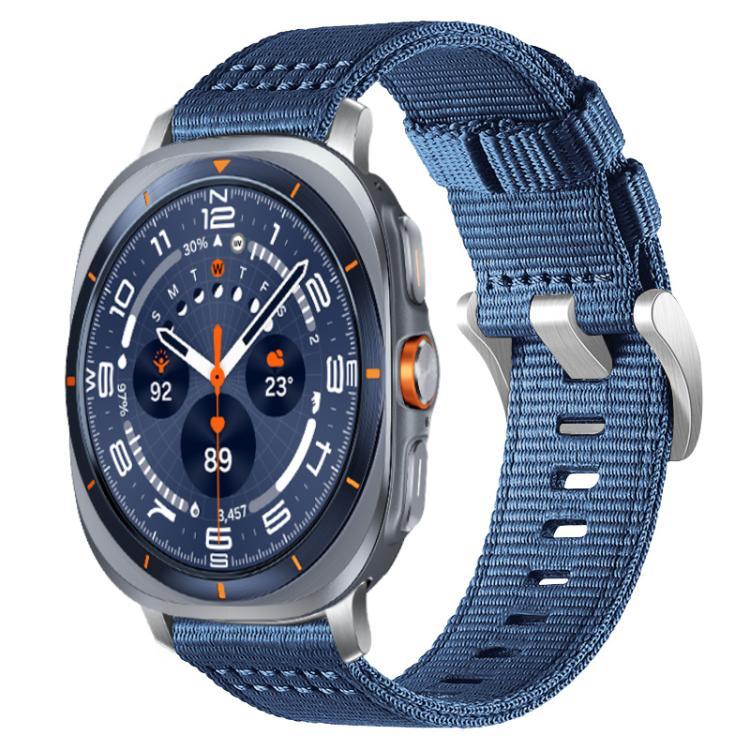 xDfind Bracelet de montre en nylon à deux sections, Pour Samsung Galaxy Watch Ultra / Ultra 2025, Pour Samsung Galaxy Watch8 / 8 Classic, Pour Samsung Galaxy Watch 7 / 6 / 5 / FE