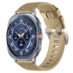 xDfind Bracelet de montre en nylon à deux sections, Pour Samsung Galaxy Watch Ultra / Ultra 2025, Pour Samsung Galaxy Watch8 / 8 Classic, Pour Samsung Galaxy Watch 7 / 6 / 5 / FE