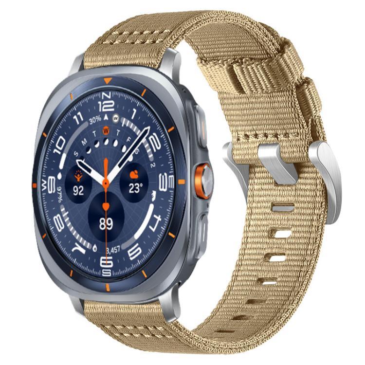 xDfind Bracelet de montre en nylon à deux sections, Pour Samsung Galaxy Watch Ultra / Ultra 2025, Pour Samsung Galaxy Watch8 / 8 Classic, Pour Samsung Galaxy Watch 7 / 6 / 5 / FE