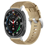 xDfind Bracelet de montre en nylon à deux sections, Pour Samsung Galaxy Watch Ultra / Ultra 2025, Pour Samsung Galaxy Watch8 / 8 Classic, Pour Samsung Galaxy Watch 7 / 6 / 5 / FE
