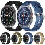 xDfind Bracelet de montre en nylon à deux sections, Pour Samsung Galaxy Watch Ultra / Ultra 2025, Pour Samsung Galaxy Watch8 / 8 Classic, Pour Samsung Galaxy Watch 7 / 6 / 5 / FE